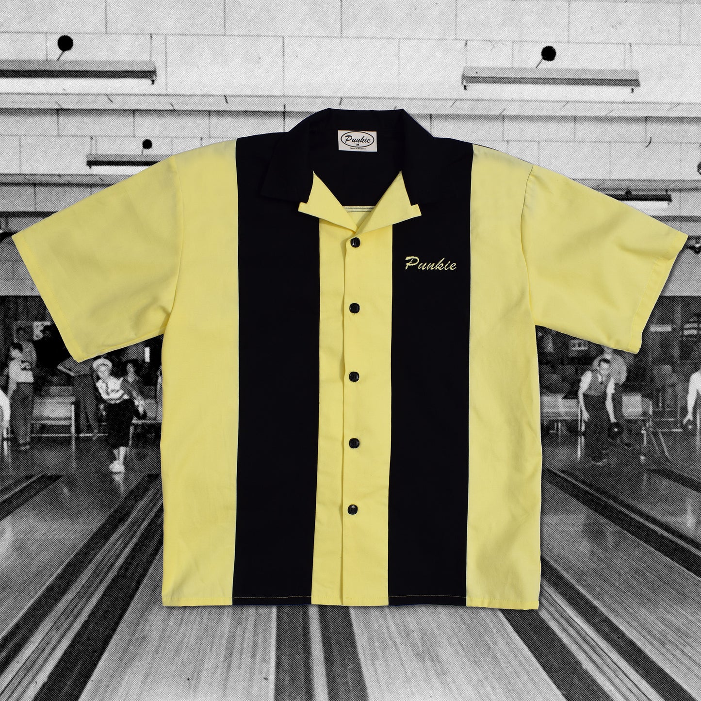 Classic Punkie Bowling Shirt | Butter Yellow