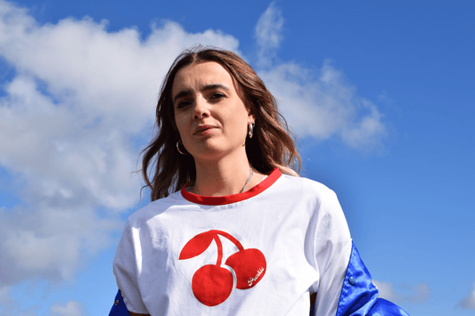 Punkie Cherry Ringer T-Shirt