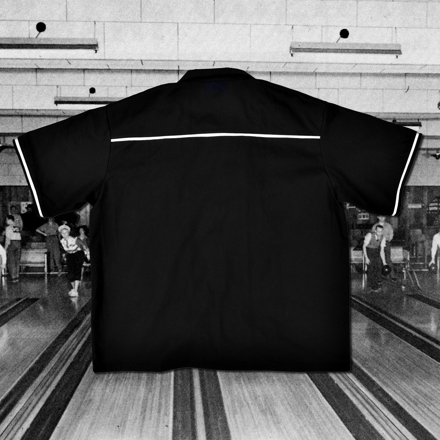 Classic Punkie Bowling Shirt | Zebra