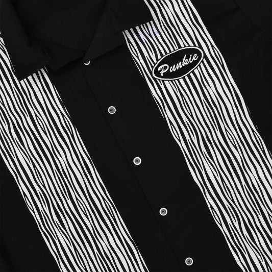 Classic Punkie Bowling Shirt | Zebra