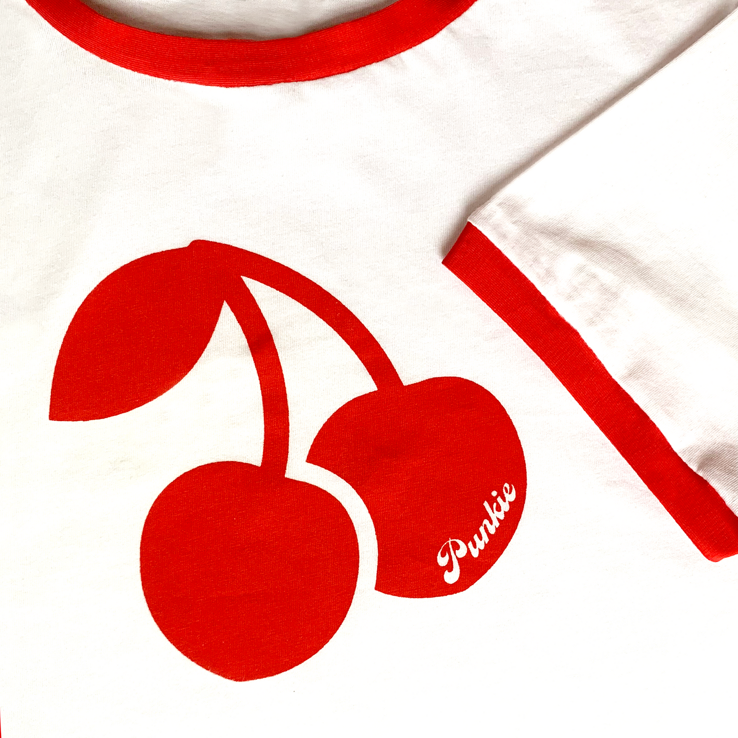 PUNKiE Cherry Ringer T-Shirt