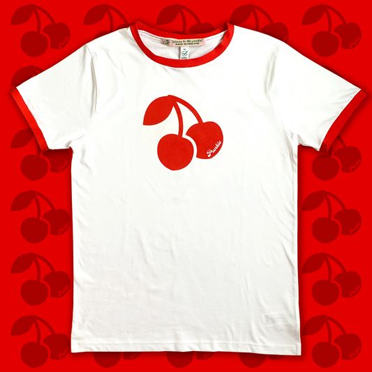 PUNKiE Cherry Ringer T-Shirt