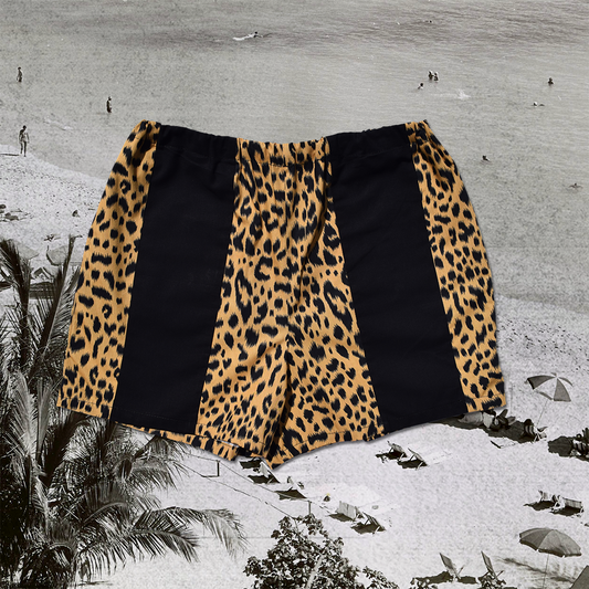 'Summer of Punkie' Bowling Shorts | Leopard